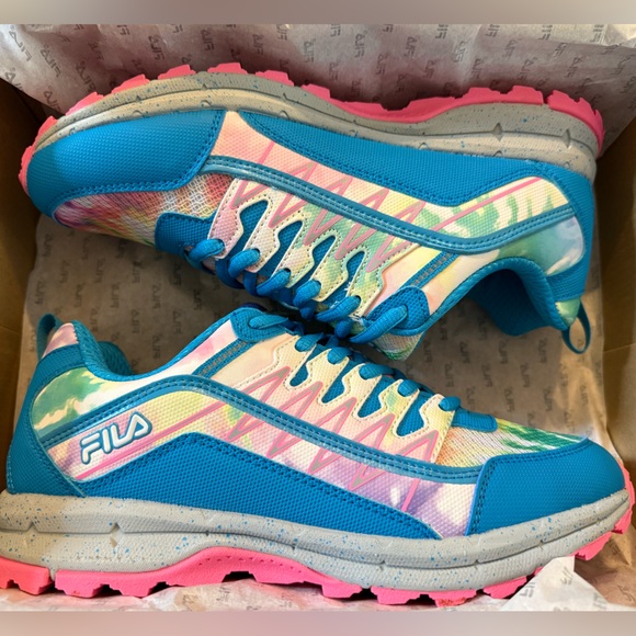 Fila Women’s trail runner Multicolor Athletic Shoes size 8.5 - Picture 3 of 6